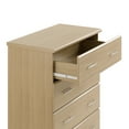 thumbnail image 6 of Storkcraft Brookside 4 Drawer Nursery Dresser, Driftwood, 6 of 8