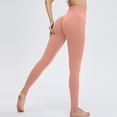 thumbnail image 2 of Riforla Womens Leggings Outdoor Seamless Peach Full Length Lifting Sports Fitness Yoga Women Tights Pink#1 M, 2 of 5