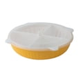thumbnail image 1 of Miangastore Berry Strainer Bowl Yellow Storage 1Pcs 11.2X11.2X1.6In, 1 of 8