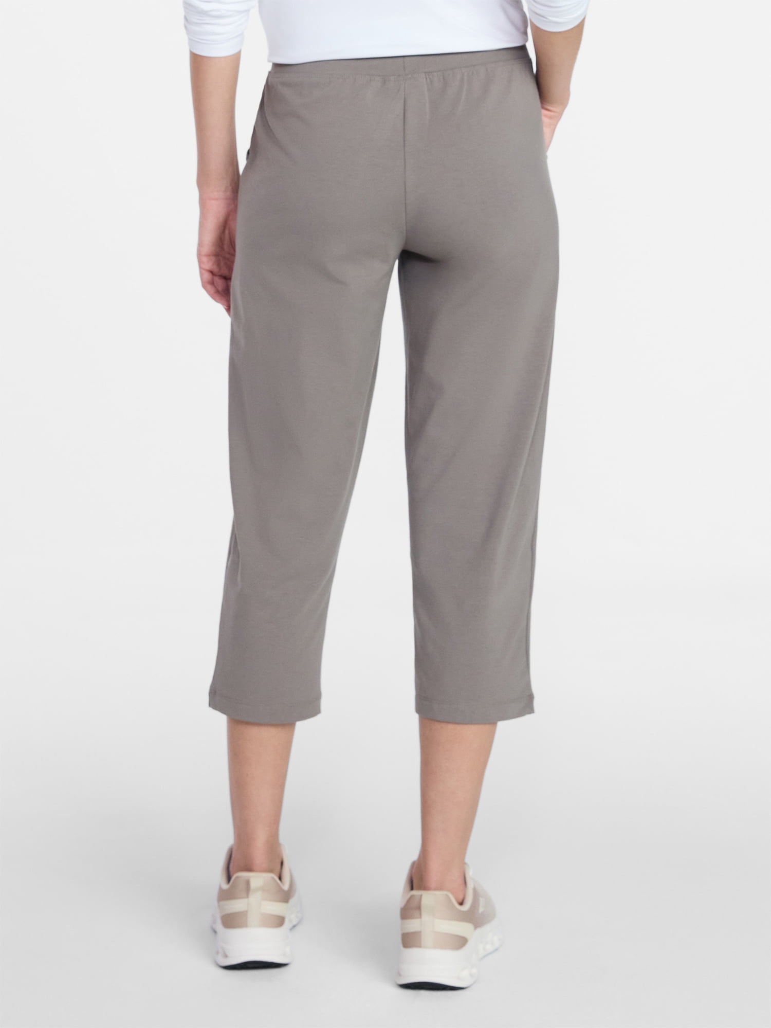 Athletic Works Women's and Women's Plus Knit Capri Pants, 22" Inseam, Sizes XS-4X