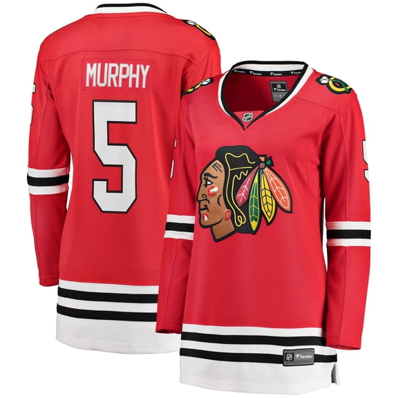 Women's Fanatics Branded Connor Murphy Red Chicago Blackhawks Breakaway Player Jersey