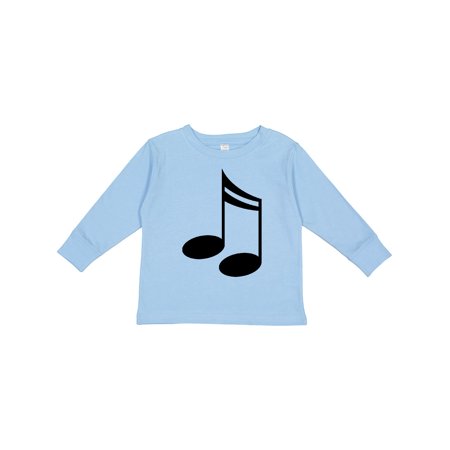 

Inktastic Music Notes for the Music Lover Gift Toddler Boy or Toddler Girl Long Sleeve T-Shirt