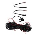 thumbnail image 4 of Interruptor de botón de manillar de motocicleta, arnés de interruptor de luz antiniebla LED, resistente al agua para ATV Dirt Bike 1,6 M/1.75yd, 4 of 5