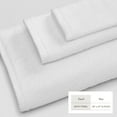 thumbnail image 4 of Great Bay Home Quick Dry Loop Textured 4-Pack Bath Towel Set, 54" x 27", Optic White, 4 of 6