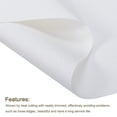 thumbnail image 4 of Unique Bargains 450x300mm Woven Table Place Mats PVC White 2 Pack, 4 of 5