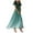 Mint Green, variant on vigerkar Summer Dress for Women 2025 Elegant Swing Flowy Ruffle V Neck Boho Sun Dresses Trendy Casual Vacation Long Sundresses Mint Green, S
