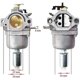 thumbnail image 2 of Carburetor Kit Fits For 17.5 I/c Ohv Engin Lawn Mower Tractor Tune-up Kit, 2 of 5