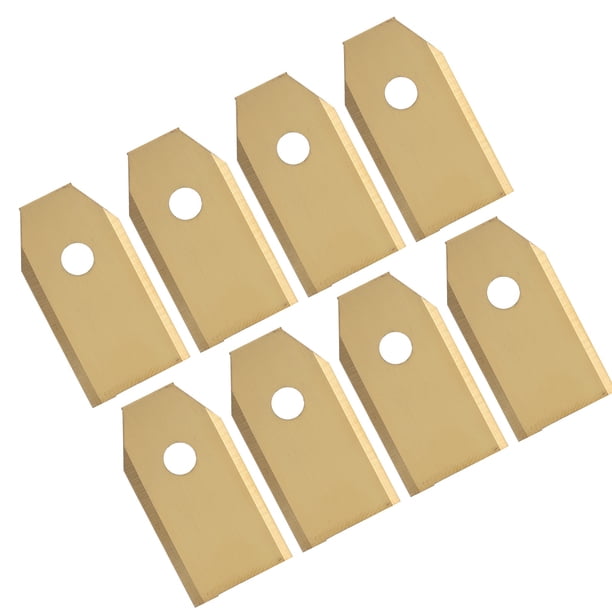 Cuchillas de repuesto para cortacésped robótico, 45 piezas de cuchillas para cortacésped robótico, cuchillas para cortacésped robóticas de jardín, cuchillas para cortacésped de jardín