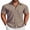 Brown, variant on COOFANDY Mens Short Sleeve Button Down Shirts Summer Family Beach Outfits