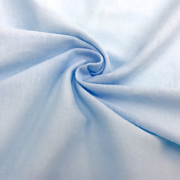 TL Care Jersey Knit Cradle Sheets, 3 Pack Blue photo 4