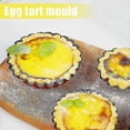 thumbnail image 4 of Paquete de 10 moldes para tartas, mini moldes para magdalenas y pasteles de acero al carbono, 4 of 5