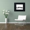 thumbnail image 3 of Trademark Fine Art "Boston MA Skyline B&W" Canvas Art by Michael Tompsett, Black Matte, Black Frame, 3 of 4