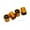 Gold, variant on Hex Mustang GT Logo Emblem Car Wheels Tire Air Valve Caps Stem Dust Cover Sport
