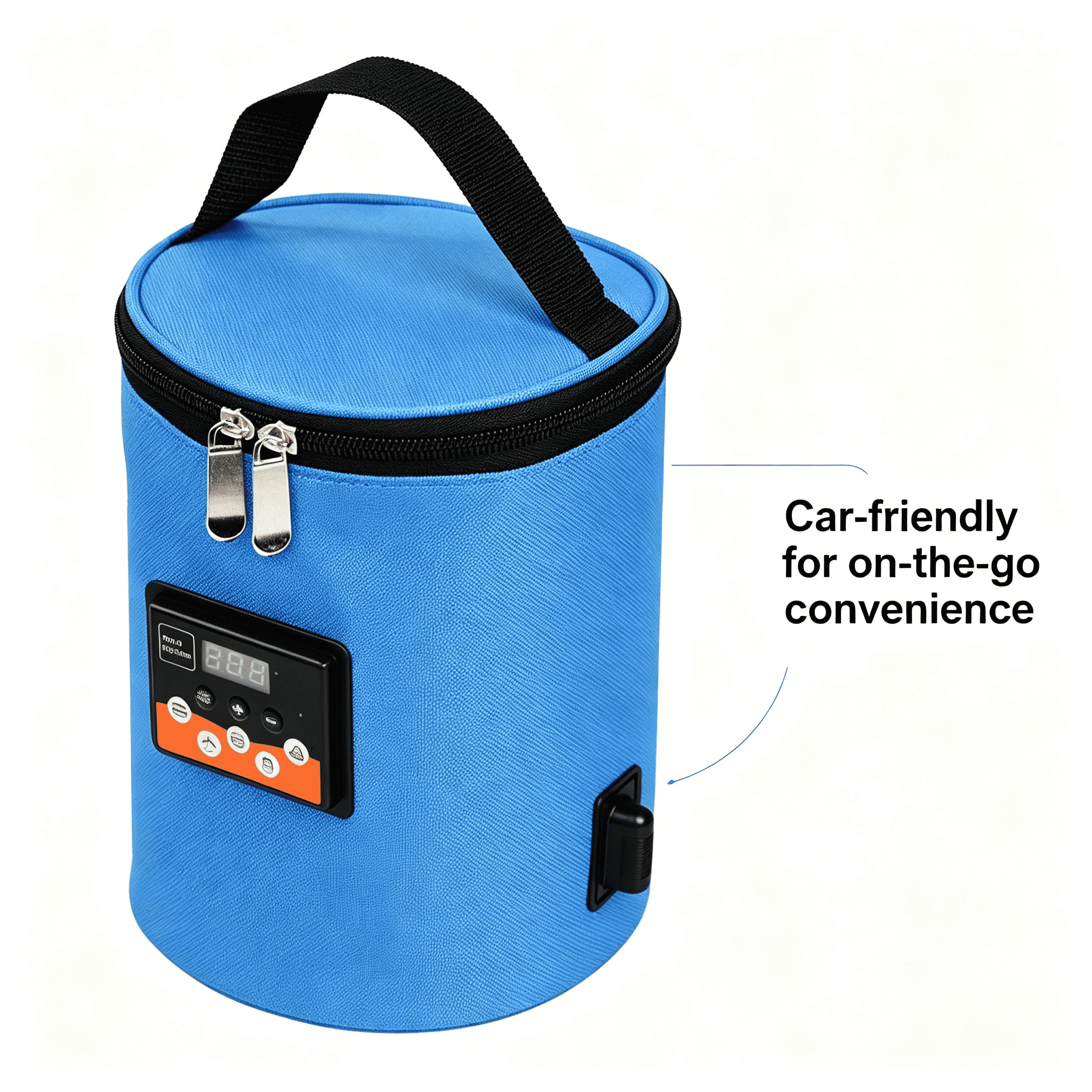 XIRQI 2026 New Portable Bottle Warmer,Safe Materials Travel Bottle Warmer,Temperature Control Bottle Warmer on the Go,For Travel,Car,Baby Feeding,Outdoor,Home Use,Blue