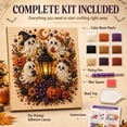 thumbnail image 7 of Halloween Ghost Pearl Art DIY Kit 3D Diamond Painting Craft with Cute Halloween Design Pearl Art Kits for Adults DIY Fall Home Decor Wall Art for Parties and Seasonal Gifts (#C), 7 of 7
