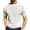 White, variant on Chbgutlmr Summer T Shirt for Men Crewneck Short Sleeve Tees Comfy Loose Casual Solid Color Blouse Tops