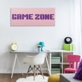thumbnail image 3 of Stupell Industries Contemporary Game Zone Purple & Pink Canvas Art, 48 x 20, by Yass Naffas Designs, 3 of 7