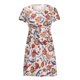 thumbnail image 4 of Vestido de manga corta con estampado de vendaje y cuello redondo informal de verano para mujer a la moda Fridja  qw2507, 4 of 8