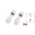 thumbnail image 3 of 2 Pcs Standard Glass Car Audio Power Wire AGU Fuses 30A 38mm x 10mm, 3 of 5