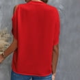 thumbnail image 4 of Cathalem T-Shirts Femmes Graphique Manches Courtes Blouse Tops,RD1 L, 4 of 4