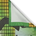 thumbnail image 3 of Ambesonne Party Kitchen Curtains, Disco Couple Dance, 55"x39", Pale Green Dark Green, 3 of 3