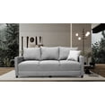 thumbnail image 2 of Sofa El Bazar Store Atlanta Lino Gris Plata 3 plazas Modular Moderno, 2 of 4