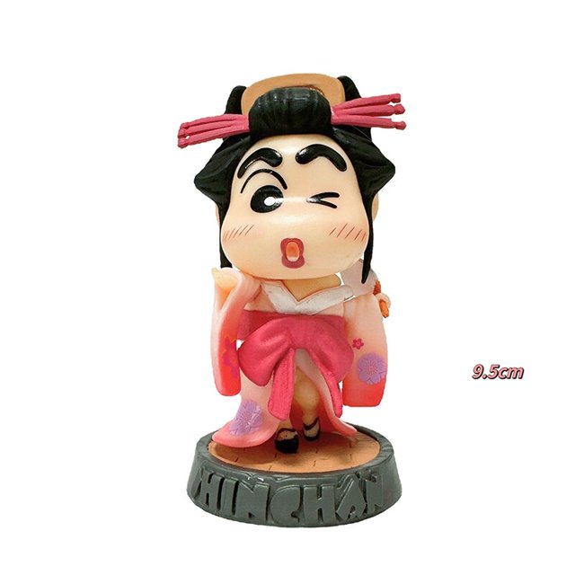 Anime Crayon Shin Chan figuras de acción de juguete Kamen colección dinosaurio Kantam figura de acción Nuwara Shinnosuke Robotzhangyuxiang