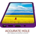 thumbnail image 4 of Galaxy Note 20 Case, Samsung Note 20 Case Liquid Silicone Case Dual Layer Hard PC Soft Silicone Rubber Bumper Slim Fit Protective Phone Case for Samsung Galaxy Note 20 5G, Purple, 4 of 12