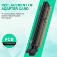 thumbnail image 5 of PCI-E 16X Graphic Card Adapter Card Tiny 6 Riser Card for Lenovo Tiny6 Series Models P340 P350 M90Q, 5 of 5