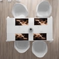 thumbnail image 3 of Ambesonne Pug Place Mats Set of 4, Puppy Photograph Animals, Standard Size, Brown Pale Brown, 3 of 4