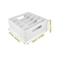 thumbnail image 2 of SHOWERORO 1Pcs Cash Drawer Tray Multi Grid Design White 11.4X10.6X4.7in Foam Sheet for Office Classroom, 2 of 8