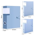 thumbnail image 6 of iaksohdu File Folder Large Capacity Multi-functional Waterproof PVC A4 Insert Type Document Organizer Office Supplies, 6 of 8