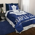 thumbnail image 1 of NHL Toronto Maple Leafs 4-Piece Twin Bedding Set, 1 of 9