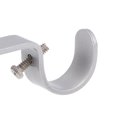 thumbnail image 3 of Soporte de Varilla de Cortina, Soporte Doble de Hierro para Varilla de Cortina de 18mm 27mm, 122 x 53 x 16mm Tono Plateado, 3 of 3