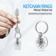 thumbnail image 2 of 6 llaveros de la suerte de metal, accesorios para bolsos y llaves., 2 of 7