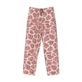 thumbnail image 6 of Daiia Rose Gold Abstract Spots Men's Sleep Pant with Pockets and Drawstring,Pajama Pants-Small, 6 of 9
