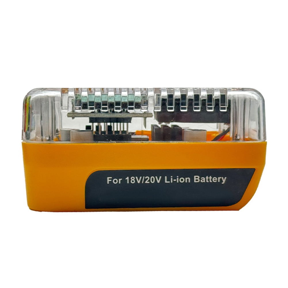 Lithium Battery Adapter Converter Charger Digital Display For DEWALT Battery