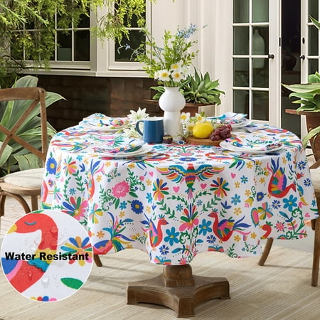 Colorful Spring Otomi Birds Folk Art 60 x 8… product image