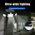 thumbnail image 5 of INTELIVE 2pcs Solar Flood Lights with Sensor Motion 3 LED Wall Headlights with 3 Light Modes Outdoor Security Lights, 5 of 10
