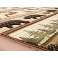 thumbnail image 3 of United Weavers Rustic Forest Causey Beige Hand-Carved Area Rug or Runner, 3 of 9