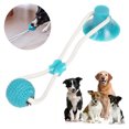 thumbnail image 1 of Suction Cup Dog Toy, Pet Molar Bite Multifunction Interactive Durable Ropes Toy with Powerful Suction Cup, Aggressive Chew Pet Toys for Helps Clean Teeth, Tug and Chew, 1 of 9