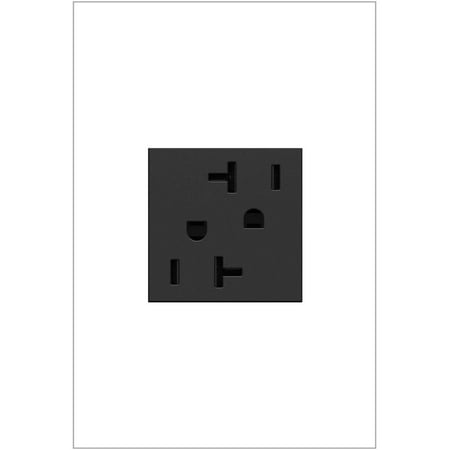 Legrand Adorne ARTR202G4 Tamper-Resistant Outlet, 20A, Graphite (Pack of 4)