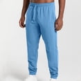 thumbnail image 3 of Casual Pants for Men - Comfortable Breathable Sweatpants with Pockets and Elastic Waistband for Daily Wear, 3 of 8