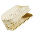 thumbnail image 6 of Wall Mounted Double Layer Soap Dish PunchFree Not Draining Soap Holder Bathroom Kitchen Sponge Soap Rack Organizers, 6 of 8