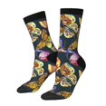 thumbnail image 1 of Balery Butterfly Wild Insect Calcetas Largas con Estampado para Hombre y Mujer – Suaves y Transpirables, Talla Única (US 5-11), 1 of 6