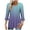 Light Blue#1, variant on LEBONYARD Womens Shirts Long Sleeve,Women's 3/4 Bell Shaped Sleeve Top Pleated V-neck Loose Fitting Dress Casual Shirt Trend Ruffle Sleeve Top Navy S