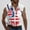 Watermelon Red, variant on Pitauce 4th of July Patriotic Shirt Mens Sleeveless Button Down Hawaiian Shirt USA Flag Tank Tops Summer Beach Shirt wih Pockets, S-3XL
