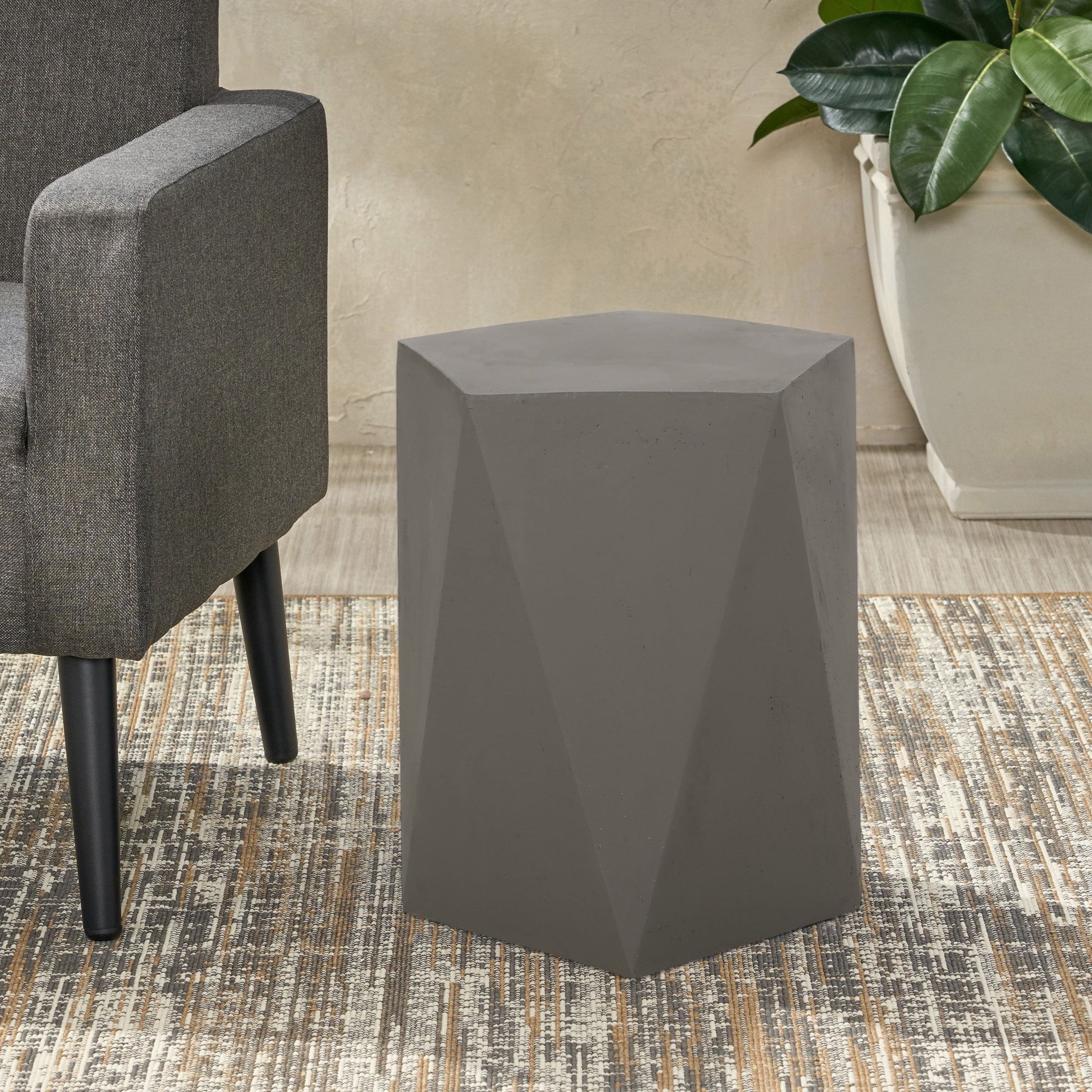 MAYEERTY Modern Stylish Sofa Tea Table - End Table for Living Room