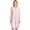 Pink, variant on Casual Nights Women's Floral Pintucked Long Sleeve Nightgown