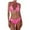 Hot Pink, variant on Women's Swimwear Sequin Bikini Set Triangle Color Swimsuit for Beach and Pool Bikini Sets for Women Blue M